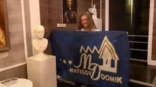 Новый бюст в Петровском Зале отеля "Матисов Домик"