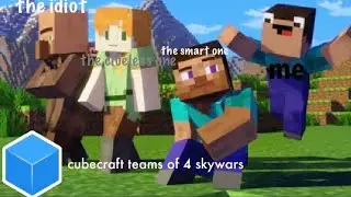 Solo Queuing Cubecraft Sjywars Teams of 4
