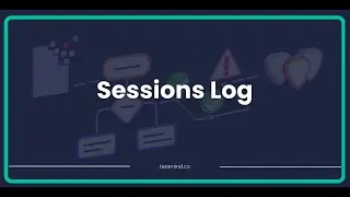 Teramind Employee Page - Sessions Log
