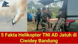 5 Fakta Helikopter TNI AD Jatuh di Ciwidey Bandung