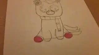 coloring a Christmas unicorn 🦄🦄🦄