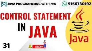 Java Day 08 | Control statements in java| Java programming | Java Course #technomarathiwithmw