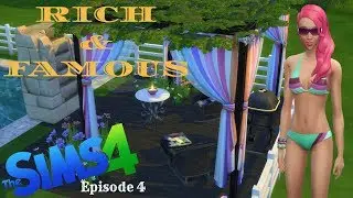 GARDENING TIME! | Sims 4 | Rich & Famous Episode 4