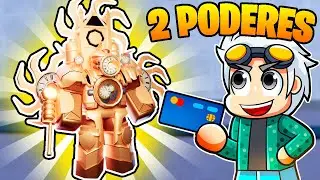 The 2 SECRET POWERS of the NEW TITAN CLOCK MAN in Toilet Tower Defense Roblox!
