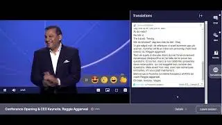 Cvent Connect July 2023 CEO Keynote - Live AI Translation Powered by Wordly
