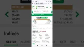 18 jan kse 100 index call