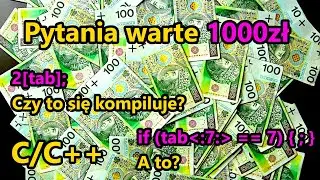 PL, C++: pytania z rozmowy kwalifikacyjnej na pogrążenie