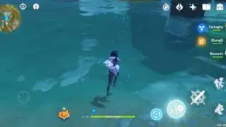 Kaeya can't freeze water | Genshin Impact