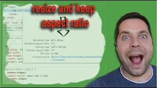 How to force image resize and keep aspect ratio with CSS