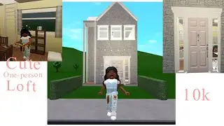 10k BLOXBURG LOFT HOUSE// kinda a cute cottage vibe