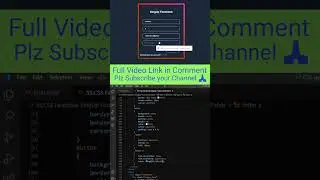 How to Create Signup and Register Facebook page in Html and CSS Shorts video Web Tutorial Tamil