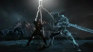 Witcher III Geralt of Rivia vs Eredin