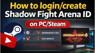 How to Login & Create Shadow Fight 4 Arena ID on PC/Steam | (Shadow Fight  Arena STEAM Guide 2026) |
