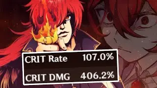 Diluc, But 400 Crit DAMAGE
