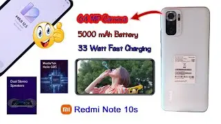 Redmi Note 10s | 🔥 5000 mAh 🔋 33W Fast Charge⚡️64 MP 📸| redmi note 10s Unboxin, Review & Camera Test
