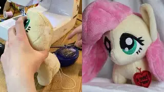 Sewing Fluttershy chibi