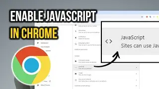 How to Enable Javascript in Chrome