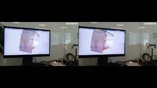 🤯3D inside 3D? ZIMO1 3D Display Demo (3D Model Viewer)  