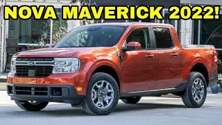 Nova Ford Maverick 2022 | Vem PEITAR A Fiat Toro No Brasil!