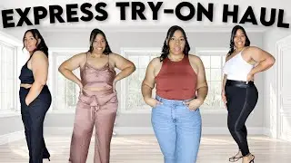 Express Try On Haul | Curvy/Plus Size/Mid Size ✨