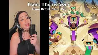 Najia Theme Song (Menu Music) from Brawl Stars OST | Original Singing & Rap by Hayat Selim 