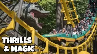 Riding the New & Improved Loch Ness Monster at Busch Gardens Williamsburg 2024!