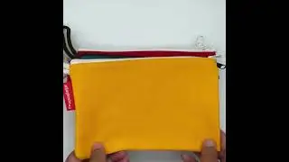 Baghashtag Fermuarlı Clutch Portföy Bez Çanta