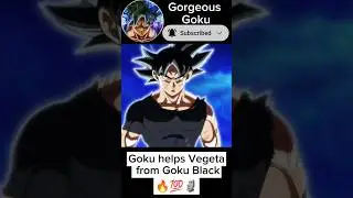 Goku VS Goku black💯🔥#goku #anime #shorts #dragonball