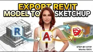 Exporting a Revit Model to SketchUp Using AutoCAD