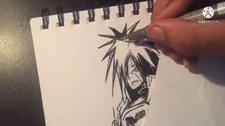 Drawing Madara Uchiha