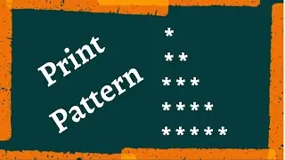 Program to Print Stars pattern in C|| TechDotTeach || C Basic