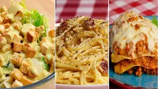 4 recetas ITALIANAS MUY POPULARES muy FÁCILES de hacer para que siempre queden bien