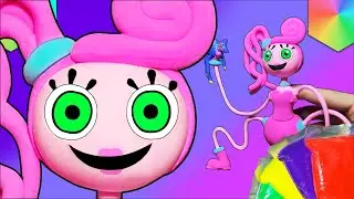 Как слепить Мамочку Длинные Ноги из воздушного пластилина | Poppy Playtime Chapter | 2 глава