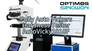 AutoVicky 1010F Hardness Tester - Fully auto XYZ with Autofocus capture