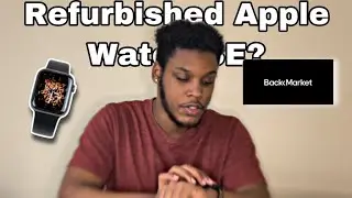 BackMarket Review + Refurbished Apple Watch SE Unboxing | Issa Maj