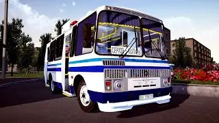 Дальний рейс на автобусе ПАЗ 32054 Серпов - Лаптары PBSU