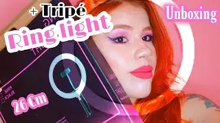 Ring light 26 cm - MERCADO LIVRE  (unboxing) 💥