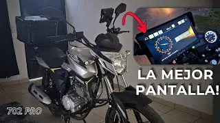 LE PUSE PANTALLA A LA ITALIKA FT150! NUEVAS FUNCIONES UNICAS 702 PRO CARPURIDE