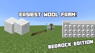 How to make an Automatic wool Farm