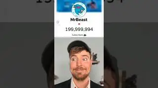 Mr. Beast will hit 200 million subscribers very soon 🤩