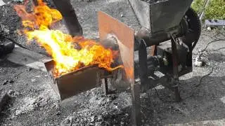 Самодельная угольная горелка(вариант 2)