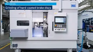 VLC 450 DG: Grinding of hard coated Brake Discs