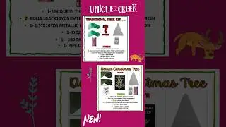 Christmas tree wreath kits are here! Catch them while you can…