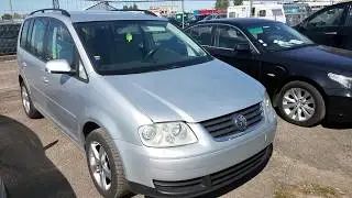 Обзор VW TAURAN  1.9tdi 2004г 268000км 2650€