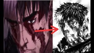 GUTS OBTIENE LA ARMADURA BERSERK ANIME VS MANGA