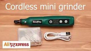 Cool cordless mini grinder & drill. 15000 RPM!