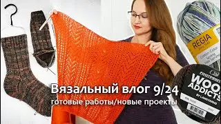 ГОТОВЫЕ РАБОТЫ И НОВЫЕ ПРОЕКТЫ / ИТОГИ ИЮЛЯ / ПЛЕД ТОРОПЫЖКАМ / Vlog 9/24