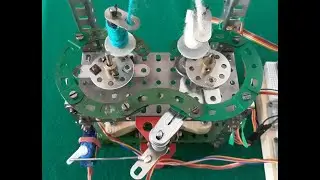 intrecciatore - braiding machine - powered by arduino & meccano - PO1