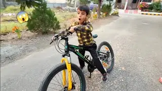 What did Kunali do with the cycle || 😲😱 Sourav Joshi vlogs