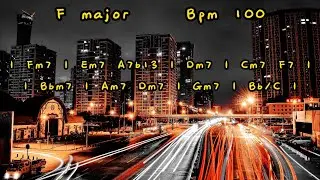 | Groovy pop backing track in F major | F 大調 ｜